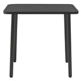 Bistro Set Dark Grey E-coated and powder-coated steel Standard 44261