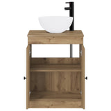 Bathroom Furniture Set Artisan Oak Engineered Wood 3404221