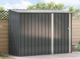 Garden Sheds Anthracite 203 x 85.5 x 200 cm Metal 42011303