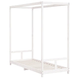 Kids Bed Frame White 80x200 cm Solid Wood Pine 834520