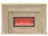 Fireplace with LED Strip Sonoma 63 x 20 x 54.5 cm 8021097