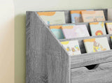 Kids Bookshelf Grey Sonoma 60 x 29.5 x 69 cm Engineered Wood 892395