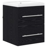 Bathroom Sink Cabinet with Drawer Black 42 x 39 x 52 cm 3415937