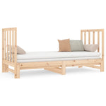 ZNTS Pull-out Day Bed without Mattress 2x cm 3124767