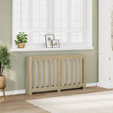 ZNTS Radiator Cover Sonoma Oak 149x20x82 cm Engineered Wood 852746