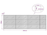 Gabion with 3.5 mm Wire and 5x5 cm Mesh 350x10x150 cm 3462073
