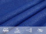 Sunshade Sail 160 g/m Rectangular Blue 5x7 m HDPE 311522