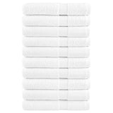 Premium Sauna Towels "SOLUND" 10 pcs White 80x200 cm 600 gsm 137138