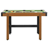 4 Feet Billiard Table 122x61x76 cm Brown 91948