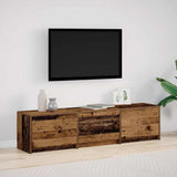 TV Cabinet with LED Old Wood 165 x 34 x 40 cm Engineered Wood 3418718
