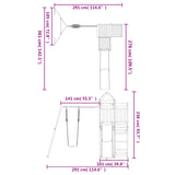 Outdoor Playset Impregnated Wood Pine 3156885