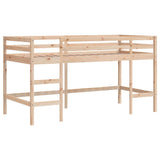 Kids' Loft Bed with Tunnel without Mattress Pink 80x200cm 3206984