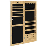 Mirror Jewellery Cabinet Wall Mounted 37.5x10x106 cm 353228