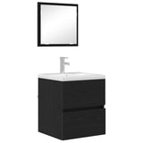 Bathroom Cabinet Black Oak 41 x 38.5 x 45 cm Engineered Wood 875702