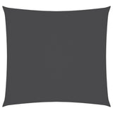 Sunshade Sail Oxford Fabric Square 6x6 m Anthracite 135087