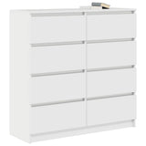Sideboard White 100x35x99 cm Engineered Wood 3328489