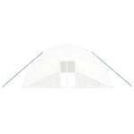 Greenhouse with Steel Frame White 144 m² 24x6x2.85 m 3188126