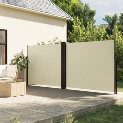 Retractable Side Awning Cream 180x1200 cm 4004835