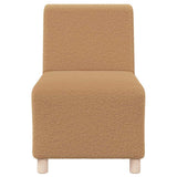 Modular Sofa Unit Armless 3 pcs Beige 55 x 74 x 82 cm 3399831