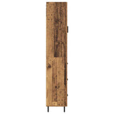 Highboard Old Wood 34.5 x 34 x 180 cm Engineered Wood 3415782
