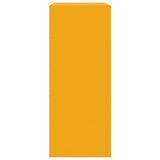 Highboard Mustard Yellow 67x39x95 cm Steel 841808