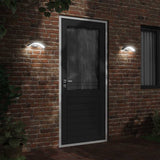 Outdoor LED Wall Light with Sensor Black Die-cast Aluminium 4006278