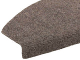 Self-adhesive Stair Mats 15 pcs Mocha 80 x 24.5 x 3.5 cm 42038673