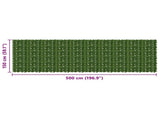 Balcony Screen with Leaves Green 500 x 150 cm 42040665