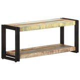 TV Cabinet Mixed Colour Reclaimed Wood Large TV Cabinet 321979