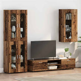 Wooden Cabinet Old Wood 50 x 29 x 100 cm Engineered Wood 880229