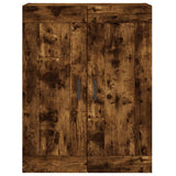 Highboard Smoked Oak 69.5x34x180 cm Engineered Wood 3200006