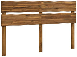 Live Edge Headboard ROSTOCK Natural 135 cm Solid Acacia Wood 903294