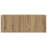 ZNTS TV Cabinet 8 pcs Brown 30.5 x 30 x 90 cm Engineered wood 3393389