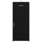 Storage Cabinet Black Oak 40 x 42.5 x 93 cm Engineered Wood 883140