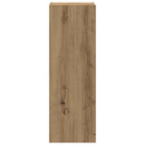 Wall Mounted TV cabinets 4 pcs Artisan Oak Engineered Wood 3328972