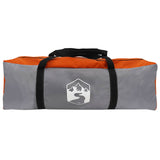 Tunnel Tent Grey and Orange 382 x 262 x 214 cm 42017456
