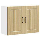 Kitchen Wall Cabinet Lucca Sonoma Oak Engineered Wood 853830