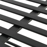 245940 Bench Vintage Style Metal 83x42x55 cm Black