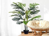 2 Ball Topiary Tree in Pot for Home Decor, Artificial Plant for Home Office, Living Room Decor, Dark T3398P343058