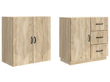 Cabinet Set 2 pcs Sonoma Oak Engineered Wood 3416819