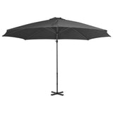 Cantilever Garden Parasol Anthracite Polyester, Aluminium Large 44622