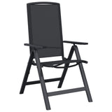 Reclining Garden Chairs 2 pcs Black 58 x 71 x 112 cm Textilene 42030042