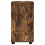 Bathroom Cabinet with Storage Smoked Oak 61 x 35 x 64 cm 883289