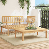 Garden Pallet Sofa Set 2 pcs Solid Wood Acacia 365853