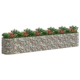 Gabion Raised Bed Galvanised Iron 600x100x100 cm 152049