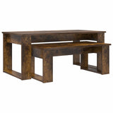 Coffee Table Set 2 pcs Smoked Oak 100 x 50 x 42 cm 8000136