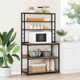 Kitchen Shelf Artisan Oak 100 x 40 x 168 cm Engineered Wood 883897