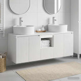 Bathroom Cabinet Set 3 pcs High Gloss White 49.5 x 44.5 x 65 cm 3405681