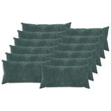 Cushion Cover 12 pcs HEERLEN Sea Blue 40 x 80 cm 909999