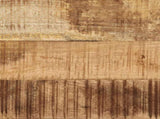 Coffee Table 100x50x35 cm Solid Rough Wood Mango 374069
